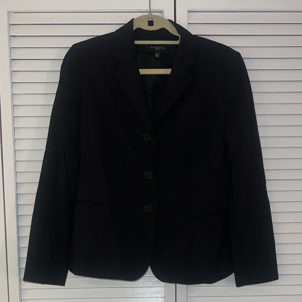 Talbots blazer. Lightly worn.